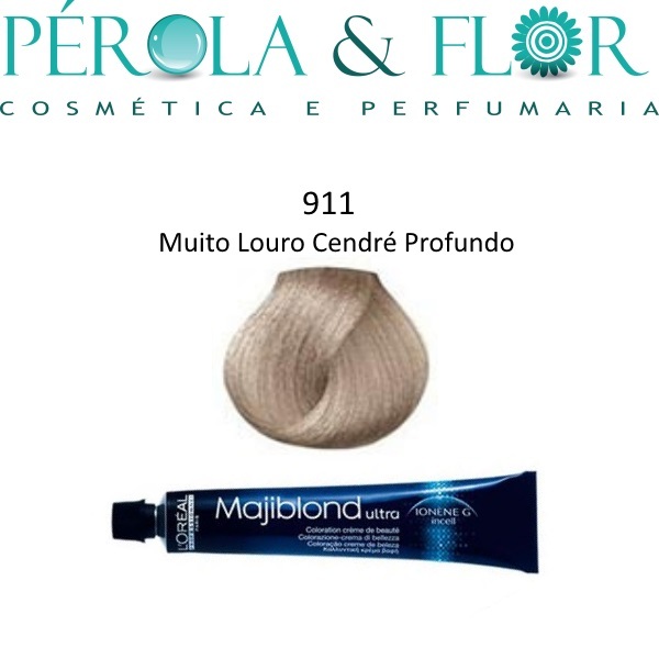 L'Óreal - Majiblond Nº911- Muito Louro Cendré Profundo 50ml