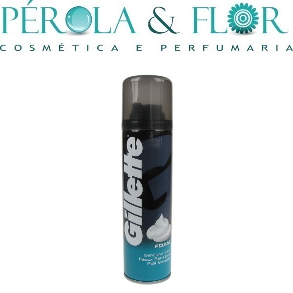 Gillette - Espuma de Barbear Peles Sensiveis 200ml