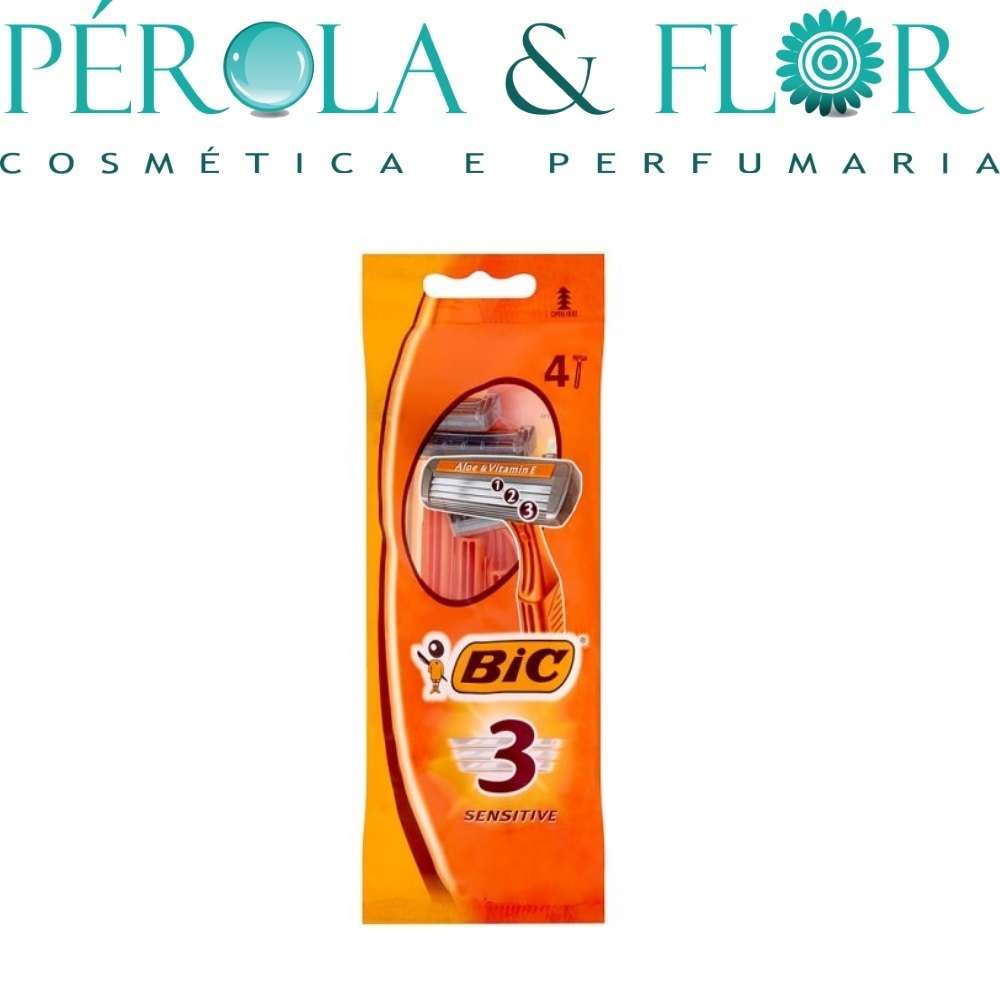 Bic - 3 Sensitive (4 lâminas)